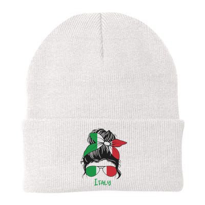 Italian Girl From Italia Flag Italy Women Italy Girl Beanie