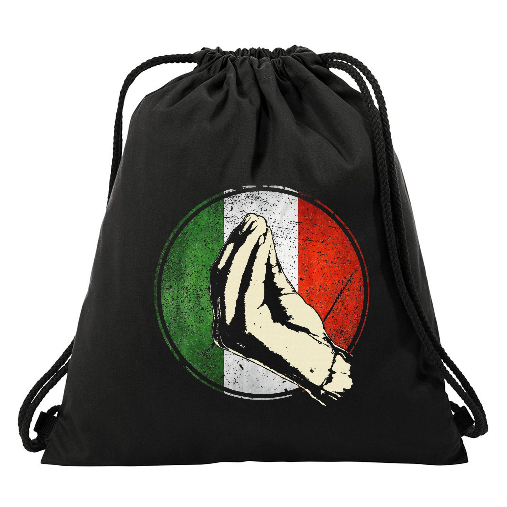 Italian Gift Funny Italy Drawstring Bag