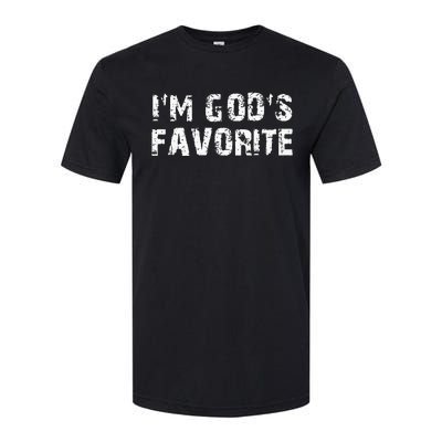 IM GodS Favorite Christian Religious Softstyle CVC T-Shirt