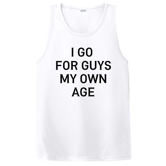 I Go For Guys My Own Age PosiCharge Competitor Tank