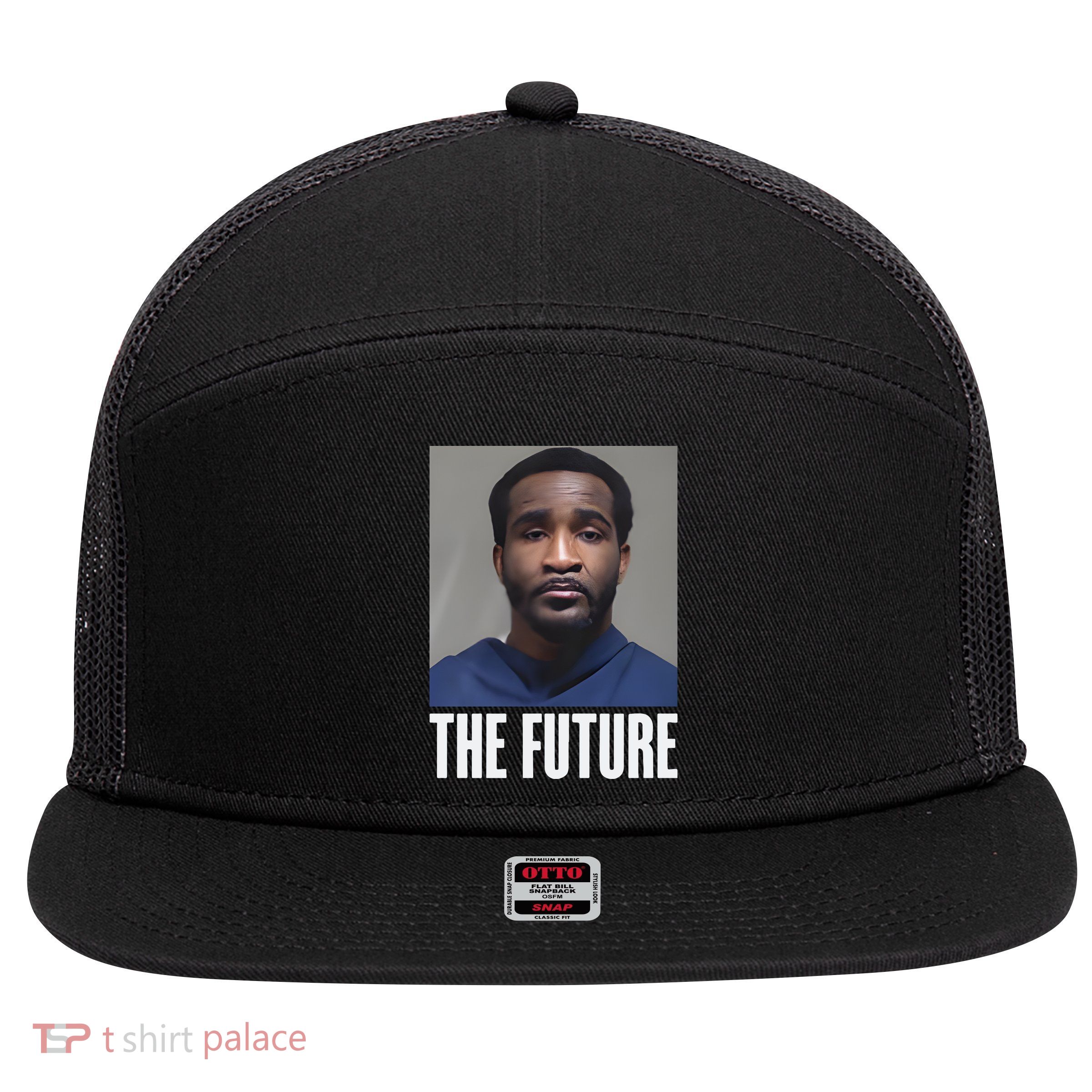 Ian Garry Geoff Neal Mugshot The Future 7 Panel Mesh Trucker Snapback Hat