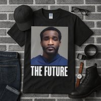 Ian Garry Geoff Neal Mugshot The Future Tall T-Shirt