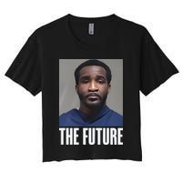 Ian Garry Geoff Neal Mugshot The Future Women's Crop Top Tee