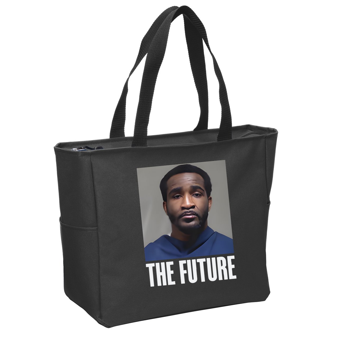 Ian Garry Geoff Neal Mugshot The Future Zip Tote Bag