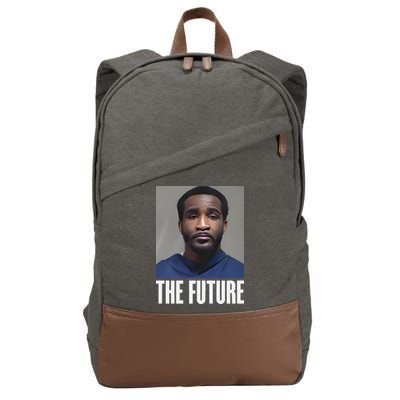 Ian Garry Geoff Neal Mugshot The Future Cotton Canvas Backpack