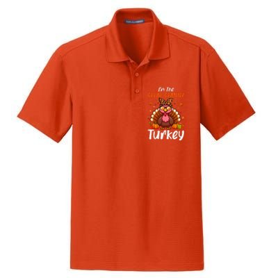 IM Great Granny Turkey Thanksgiving Proud Women Family Dry Zone Grid Polo