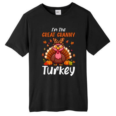 IM Great Granny Turkey Thanksgiving Proud Women Family Tall Fusion ChromaSoft Performance T-Shirt