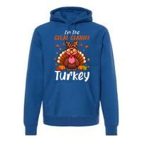 IM Great Granny Turkey Thanksgiving Proud Women Family Premium Hoodie