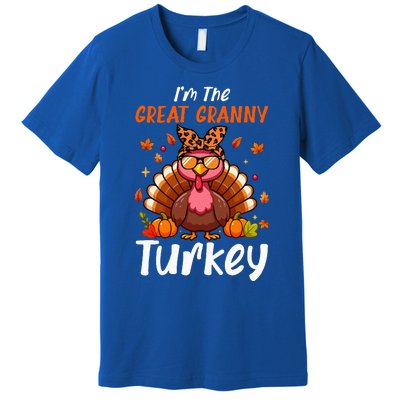 IM Great Granny Turkey Thanksgiving Proud Women Family Premium T-Shirt