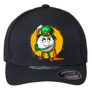 Irish Golf Golfer Beer Ing St Patricks Day Dad Gift Flexfit Unipanel Trucker Cap