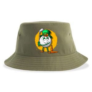 Irish Golf Golfer Beer Ing St Patricks Day Dad Gift Sustainable Bucket Hat