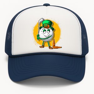 Irish Golf Golfer Beer Ing St Patricks Day Dad Gift Trucker Hat