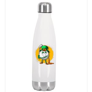 Irish Golf Golfer Beer Ing St Patricks Day Dad Gift Stainless Steel Insulated Water Bottle