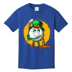 Irish Golf Golfer Beer Ing St Patricks Day Dad Cool Gift Kids T-Shirt