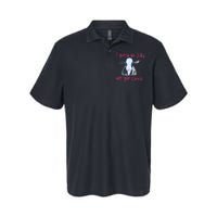 I Gotta Go Julia We Got Cows Funny Gift Farmer Softstyle Adult Sport Polo