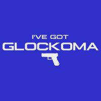 IVe Got Glockoma Stripe Pom Pom Beanie