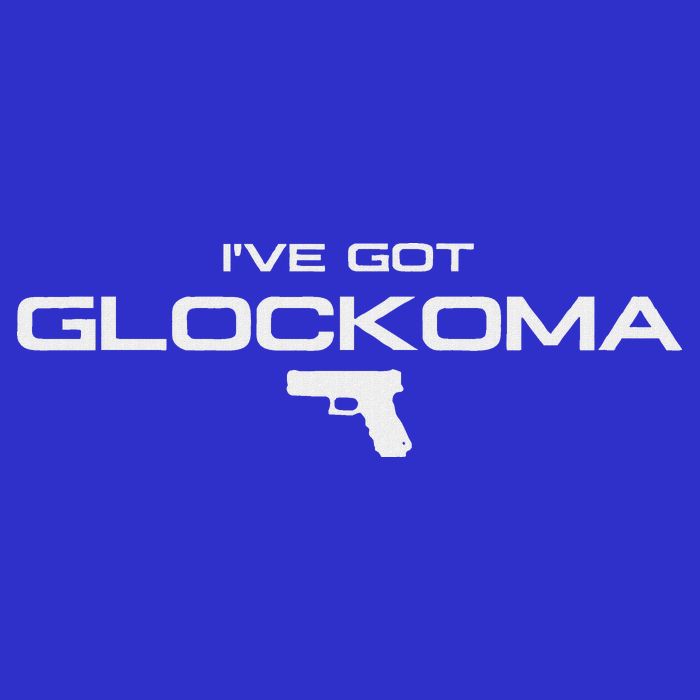 IVe Got Glockoma Stripe Pom Pom Beanie