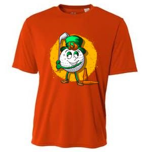 Irish Golf Golfer Beer Ing St Patricks Day Dad Great Gift Cooling Performance Crew T-Shirt