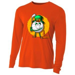 Irish Golf Golfer Beer Ing St Patricks Day Dad Great Gift Cooling Performance Long Sleeve Crew