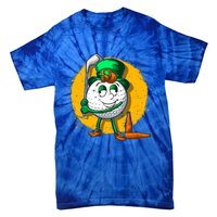 Irish Golf Golfer Beer Ing St Patricks Day Dad Great Gift Tie-Dye T-Shirt