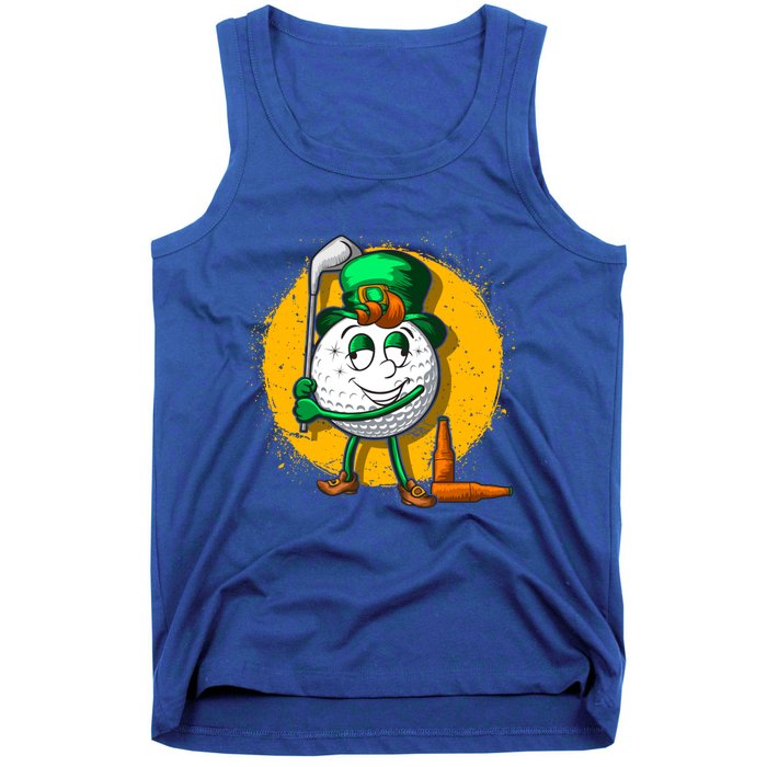 Irish Golf Golfer Beer Ing St Patricks Day Dad Great Gift Tank Top