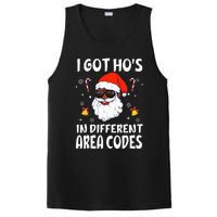 I Got Hos In Different Area Codes Afro American Santa Claus PosiCharge Competitor Tank