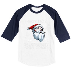 I Got Hos In Different Area Codes Santa Christmas Funny Gift Baseball Sleeve Shirt