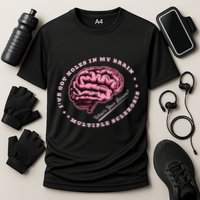 IVe Got Holes In My Brain Ms Multiple Sclerosis Awareness Performance Shirt