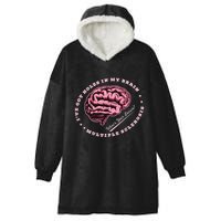 IVe Got Holes In My Brain Ms Multiple Sclerosis Awareness Hooded Wearable Blanket