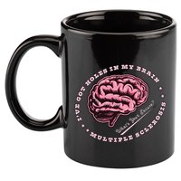 IVe Got Holes In My Brain Ms Multiple Sclerosis Awareness 11oz C Handle Ceramic Mug
