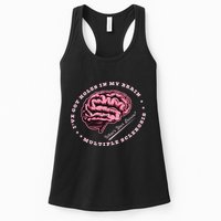 IVe Got Holes In My Brain Ms Multiple Sclerosis Awareness Womens Tank Top