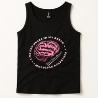 IVe Got Holes In My Brain Ms Multiple Sclerosis Awareness Tank Top