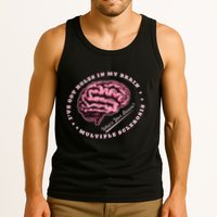 IVe Got Holes In My Brain Ms Multiple Sclerosis Awareness Tank Top