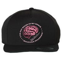 IVe Got Holes In My Brain Ms Multiple Sclerosis Awareness Wool Snapback Cap
