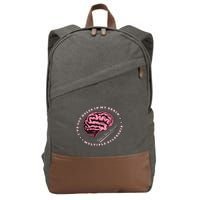 IVe Got Holes In My Brain Ms Multiple Sclerosis Awareness Cotton Canvas Backpack