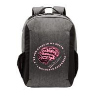 IVe Got Holes In My Brain Ms Multiple Sclerosis Awareness Vector Backpack