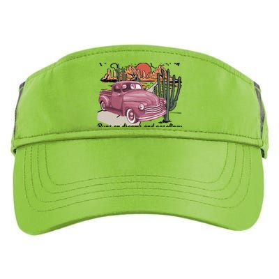 I Gotta Heart Like a Truck, Cowgirl, Western Tee Adult Drive Performance Visor