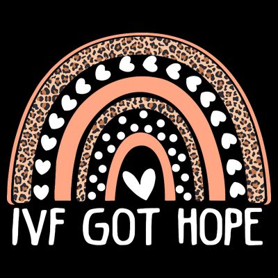 IVF Got Hope Inspiration Rainbow IVF Mom Fertility Surrogate T-Shirt