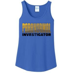 Investigator Ghost Hunting Paranormal Lover Gift Ladies Essential Tank