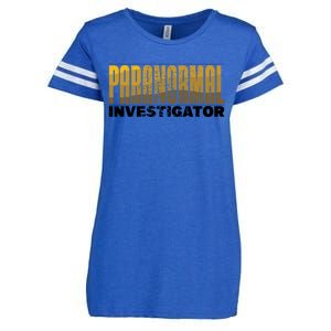 Investigator Ghost Hunting Paranormal Lover Gift Enza Ladies Jersey Football T-Shirt