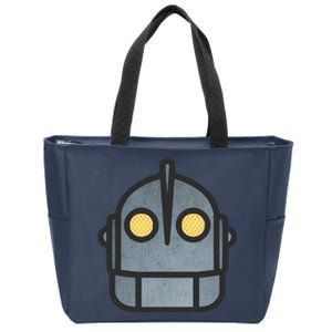 Iron Giant Head Active Zip Tote Bag