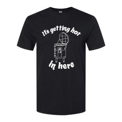 Its Getting Hot In Here Funny Kiln Ceramic Pun Art Teacher Softstyle CVC T-Shirt