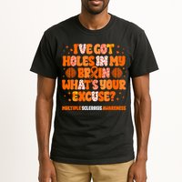 I've Got Holes In My Brain Multiple Sclerosis Awareness MS Tall T-Shirt