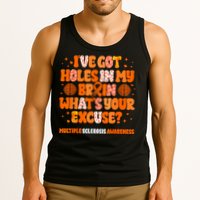 I've Got Holes In My Brain Multiple Sclerosis Awareness MS Tank Top