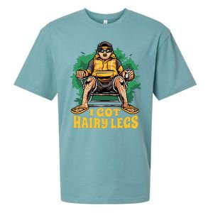 I Got Hairy Legs Sueded Cloud Jersey T-Shirt