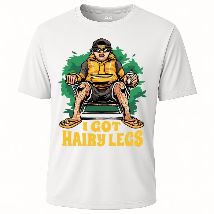 I Got Hairy Legs Cooling Performance Crew T-Shirt