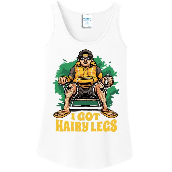 I Got Hairy Legs Ladies Essential Tank