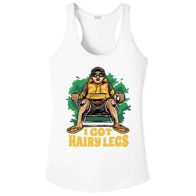 I Got Hairy Legs Ladies PosiCharge Competitor Racerback Tank