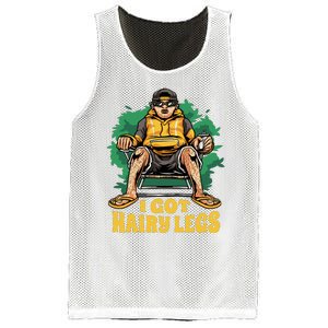 I Got Hairy Legs Mesh Reversible Basketball Jersey Tank