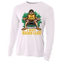 I Got Hairy Legs Cooling Performance Long Sleeve Crew